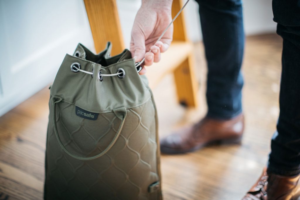 Leaving your valuables in a portable safe is a great way to prevent pickpocketing when traveling